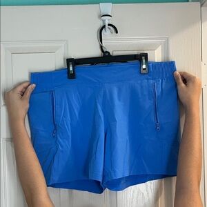 Columbia Women's Athletic Shorts in Vibrant Blue PFG